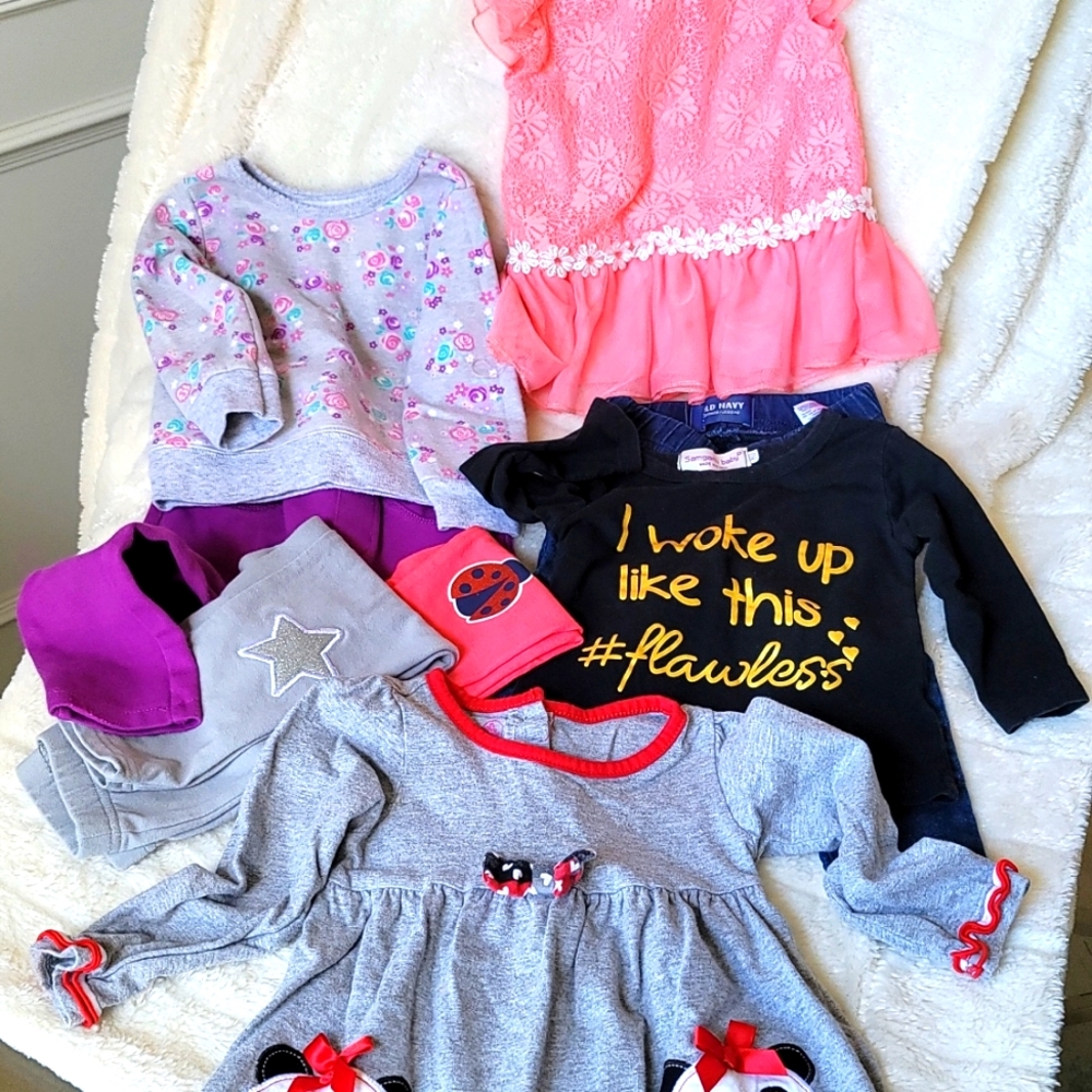 Kids clothes size 18-24 months assorted w/ old navy jeggings